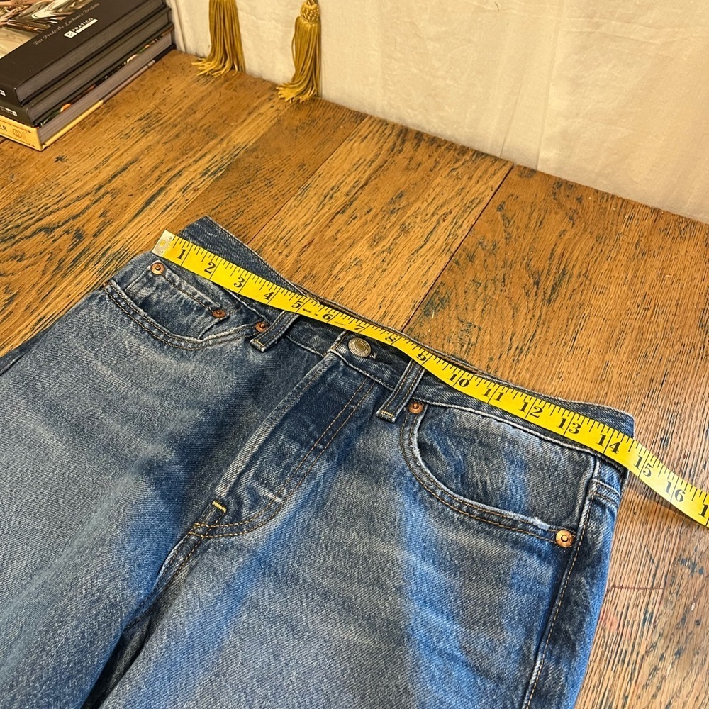 LEVI’S – BLUE WEDGIE STRAIGHT JEANS – SIZE 27 - Picture 7 of 10